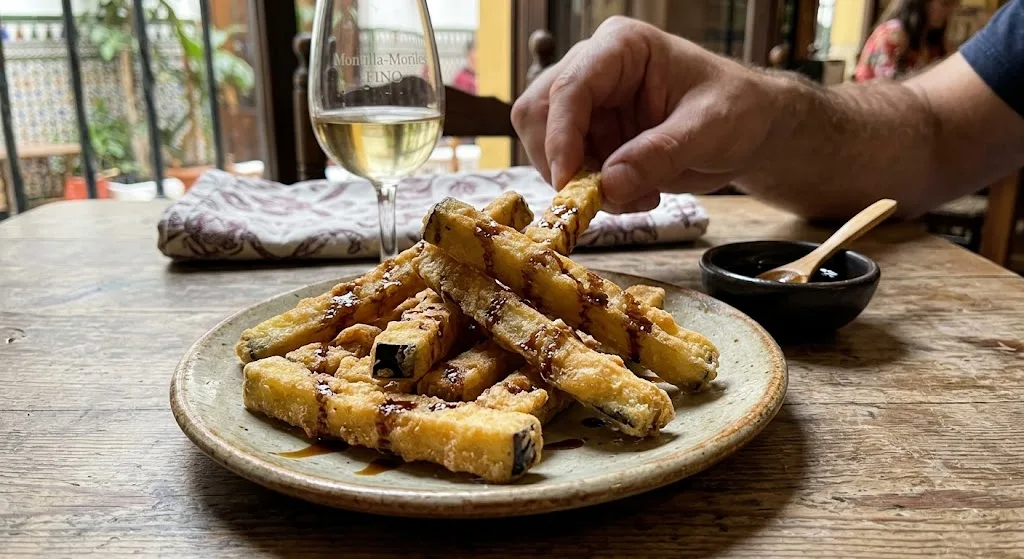 receta-berenjenas-fritas-miel